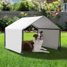 4*4*3.3FT Dog Tent for Large Gray